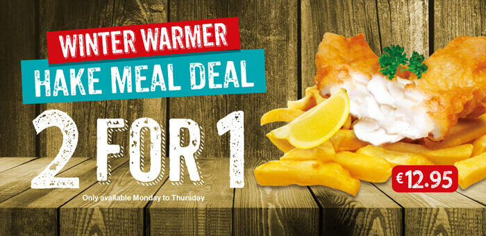 Beshoff Hake Meal Deal 2 for 1 offer